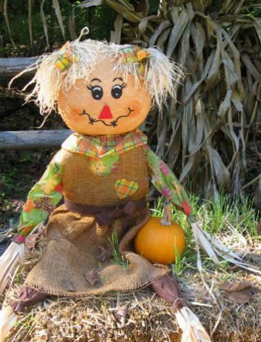 Scarecrow woman