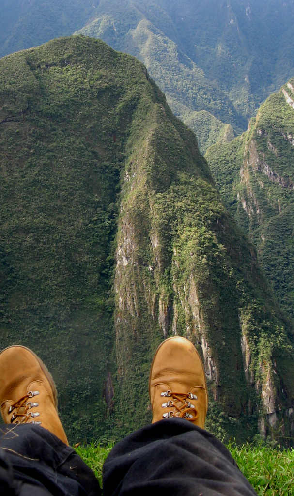 Boots worn at Machu Picchu
